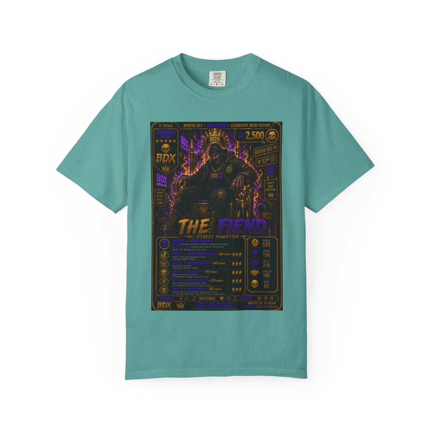 The Fiend Legendary Neon Street Phantom — BDX Tee