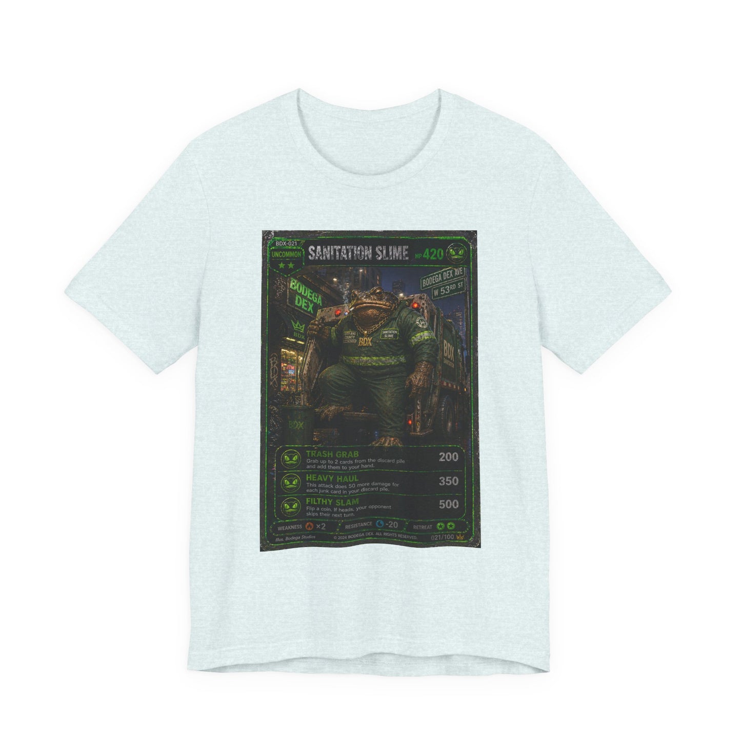 Sanitation Slime Uncommon Edition #021 — BDX Tee