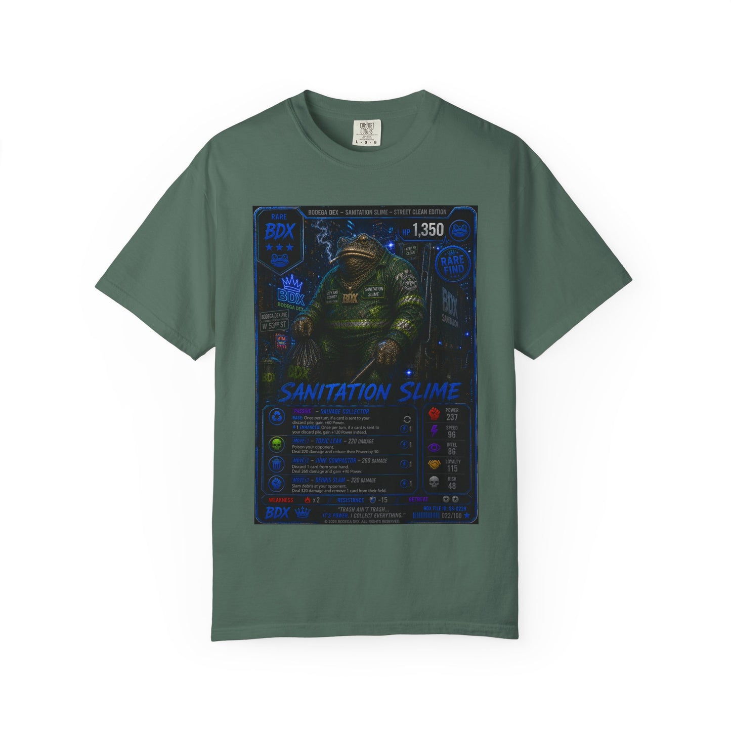 Sanitation Slime Street Clean Edition — Rare Tier — BDX Tee