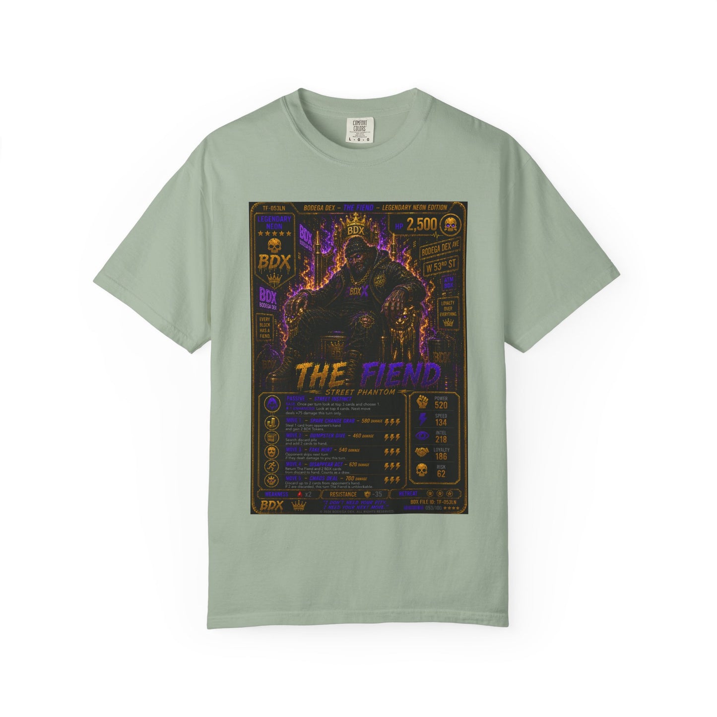 The Fiend Legendary Neon Street Phantom — BDX Tee