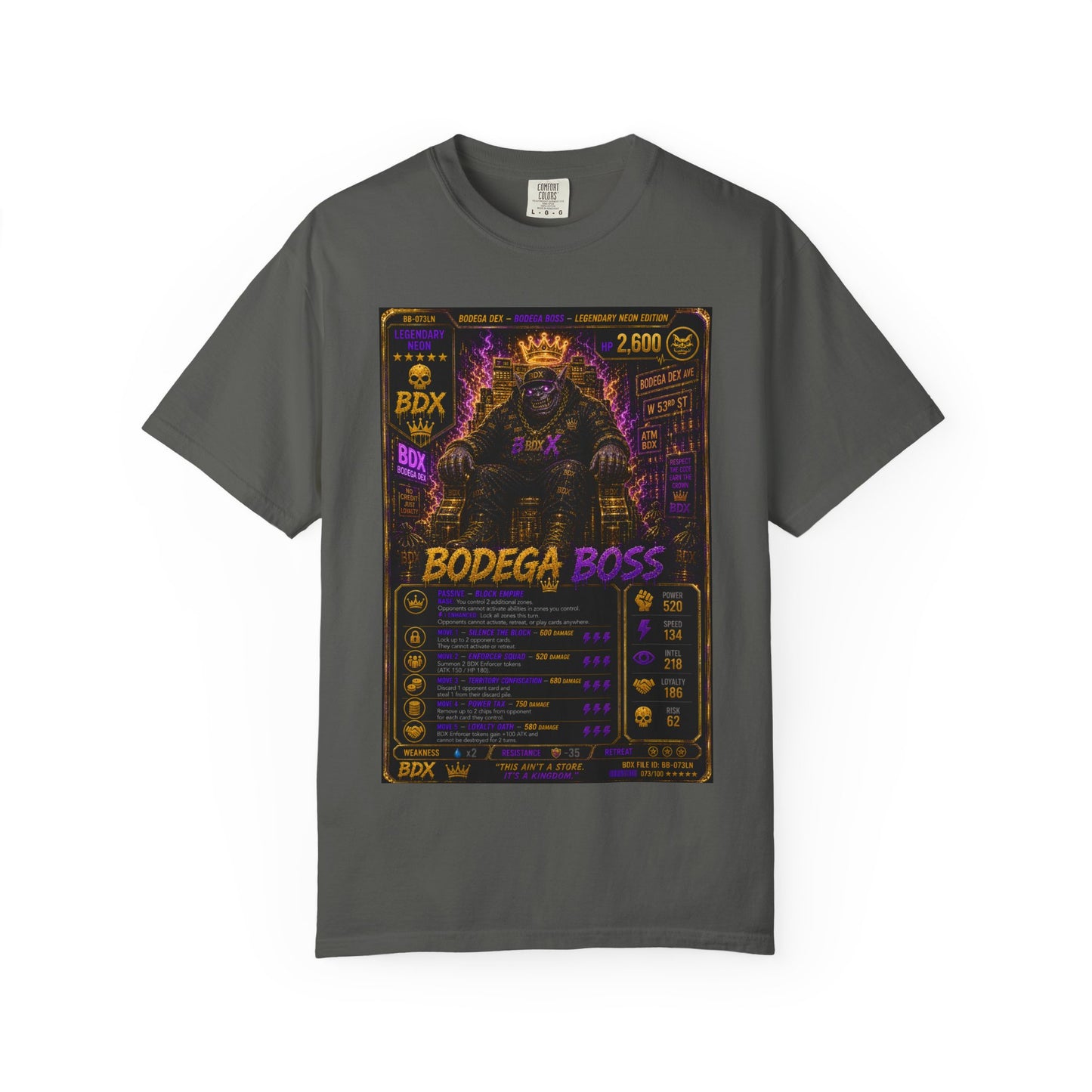 Bodega Boss Legendary Neon Edition — BDX Tee
