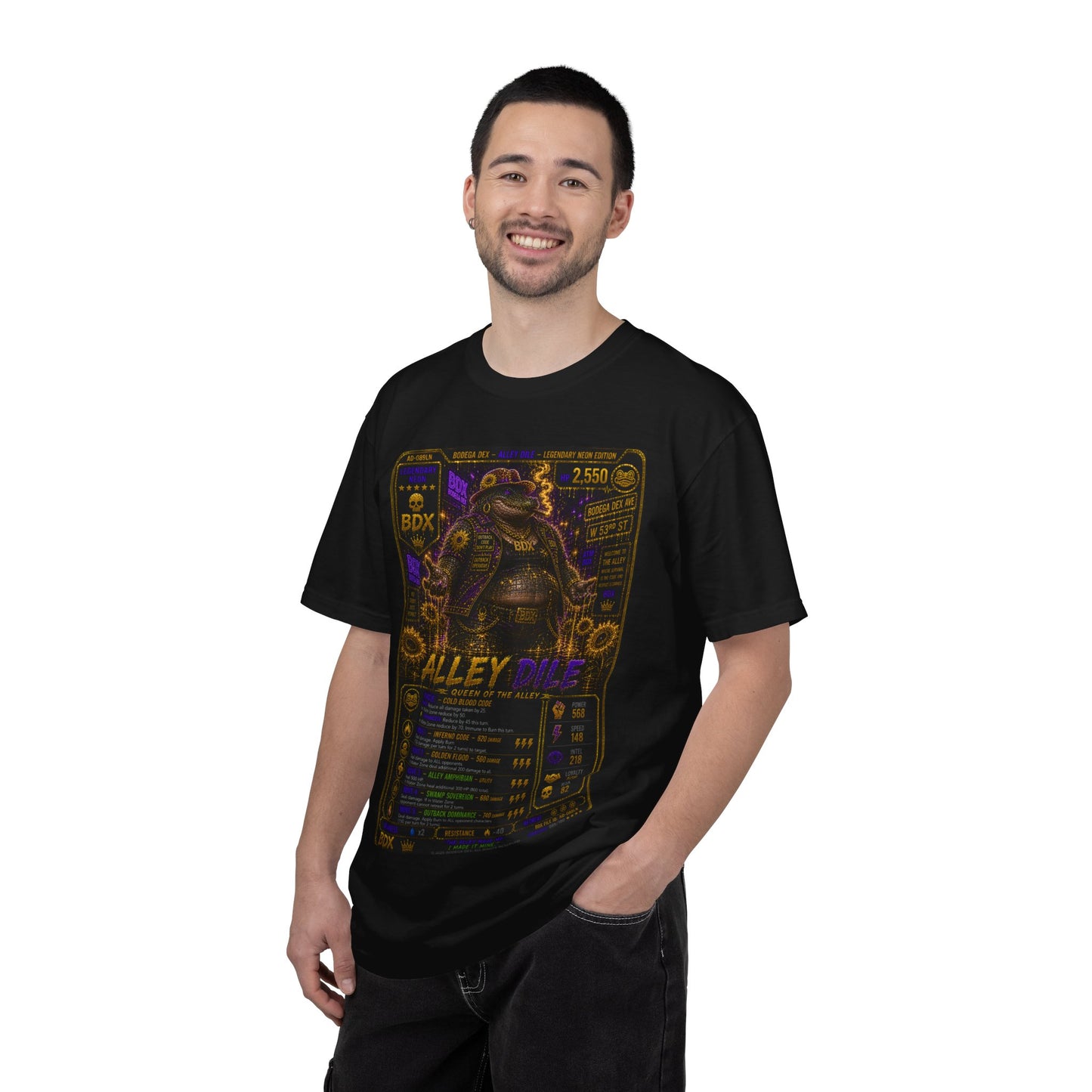 Alley Dile Legendary Neon Queen of the Alley — BDX Tee