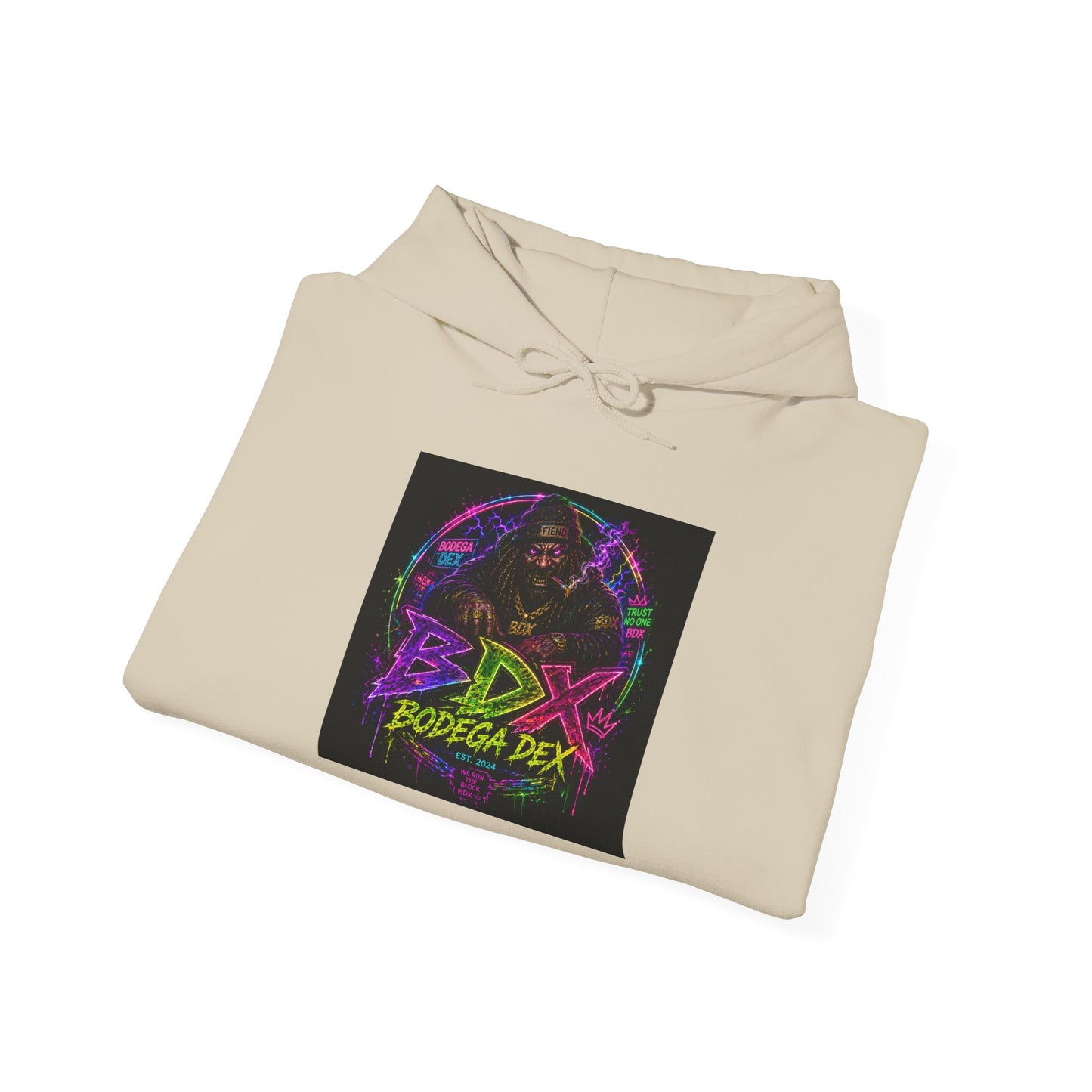 Bodega Dex Official BDX Logo Hoodie — Est. 2026