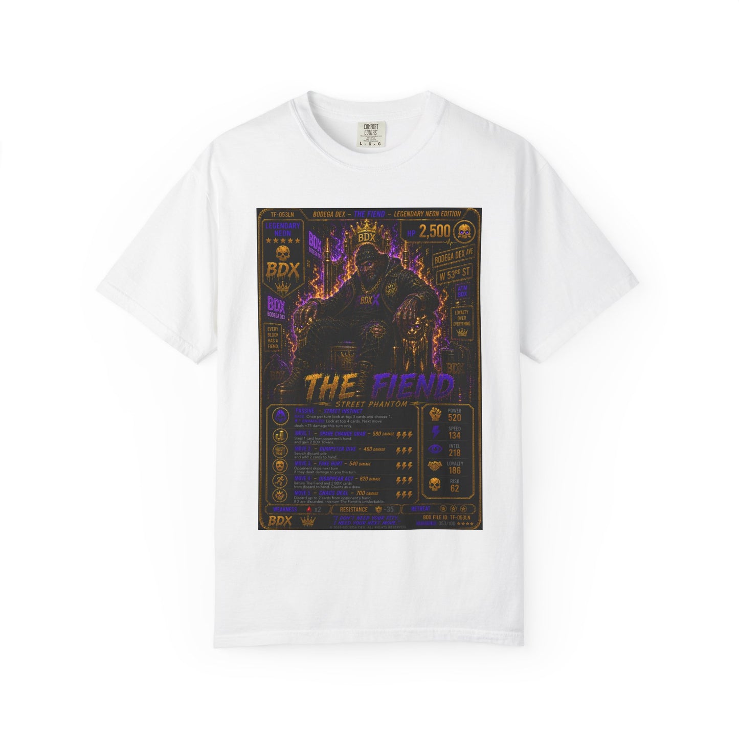 The Fiend Legendary Neon Street Phantom — BDX Tee