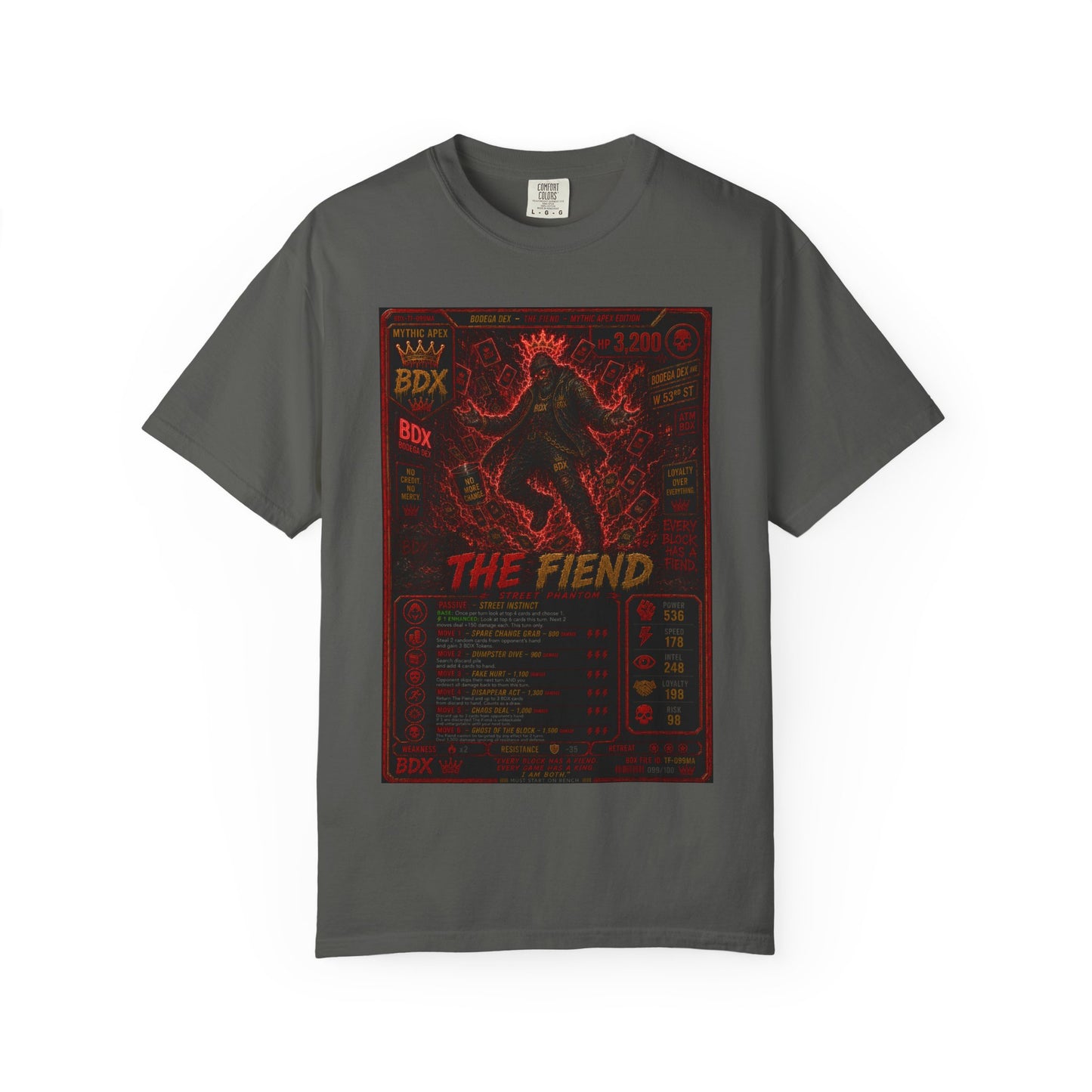 The Fiend Mythic Apex Street Phantom — BDX Tee