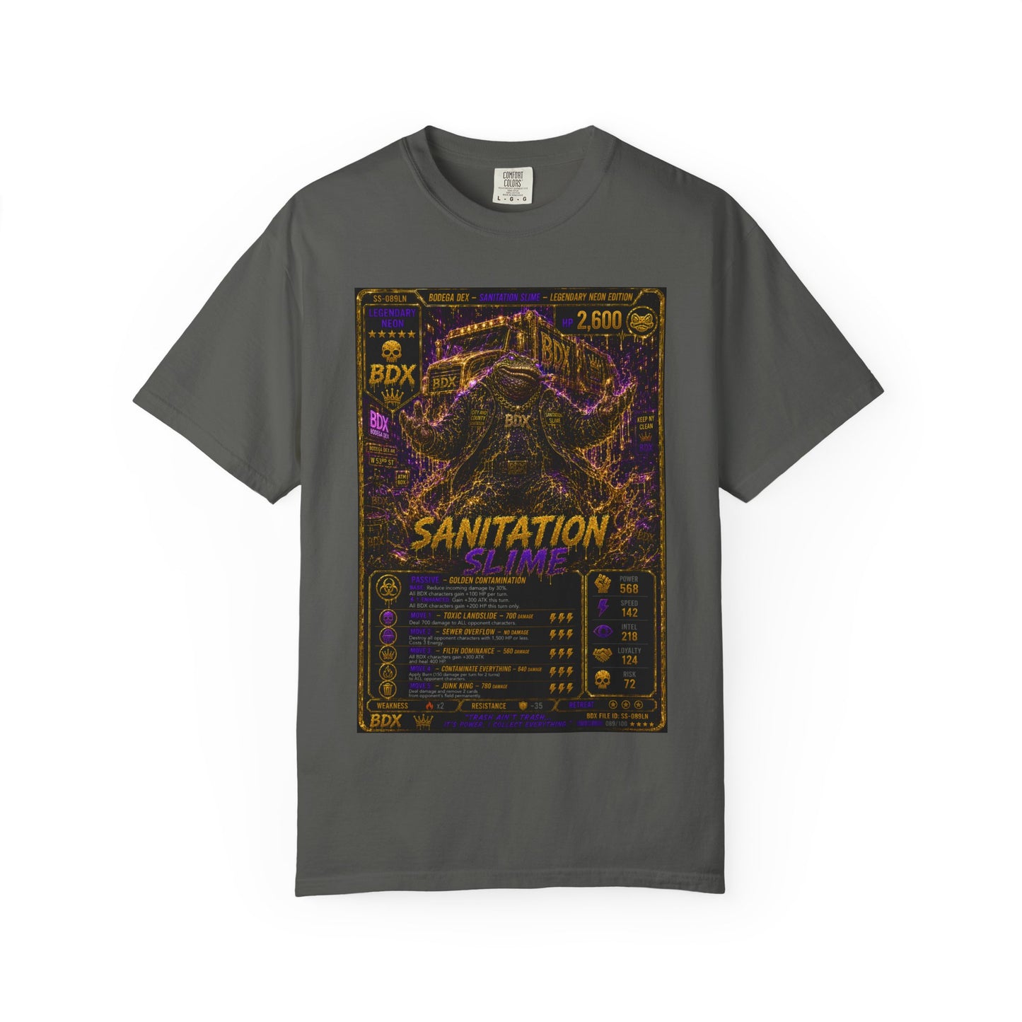 Sanitation Slime Street Clean Edition — Legendary Neon Tier — BDX Tee