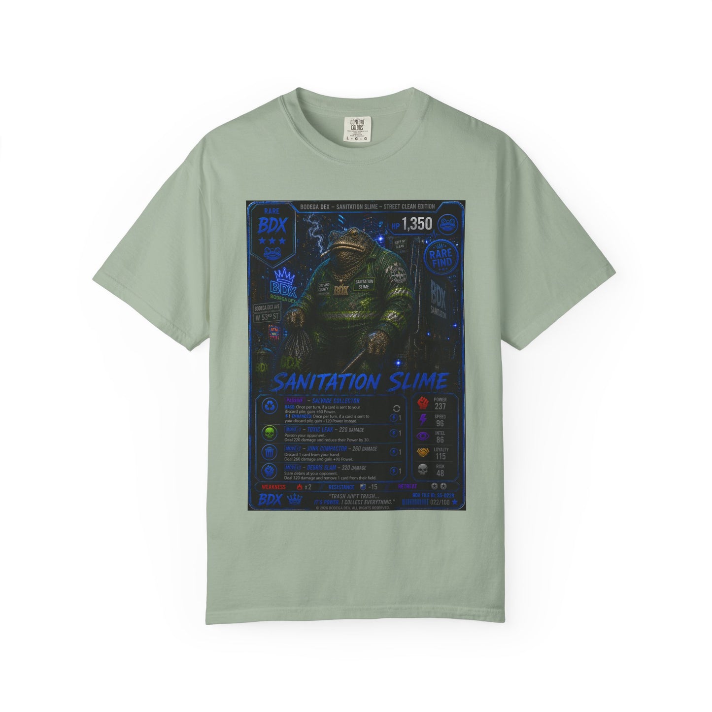 Sanitation Slime Street Clean Edition — Rare Tier — BDX Tee