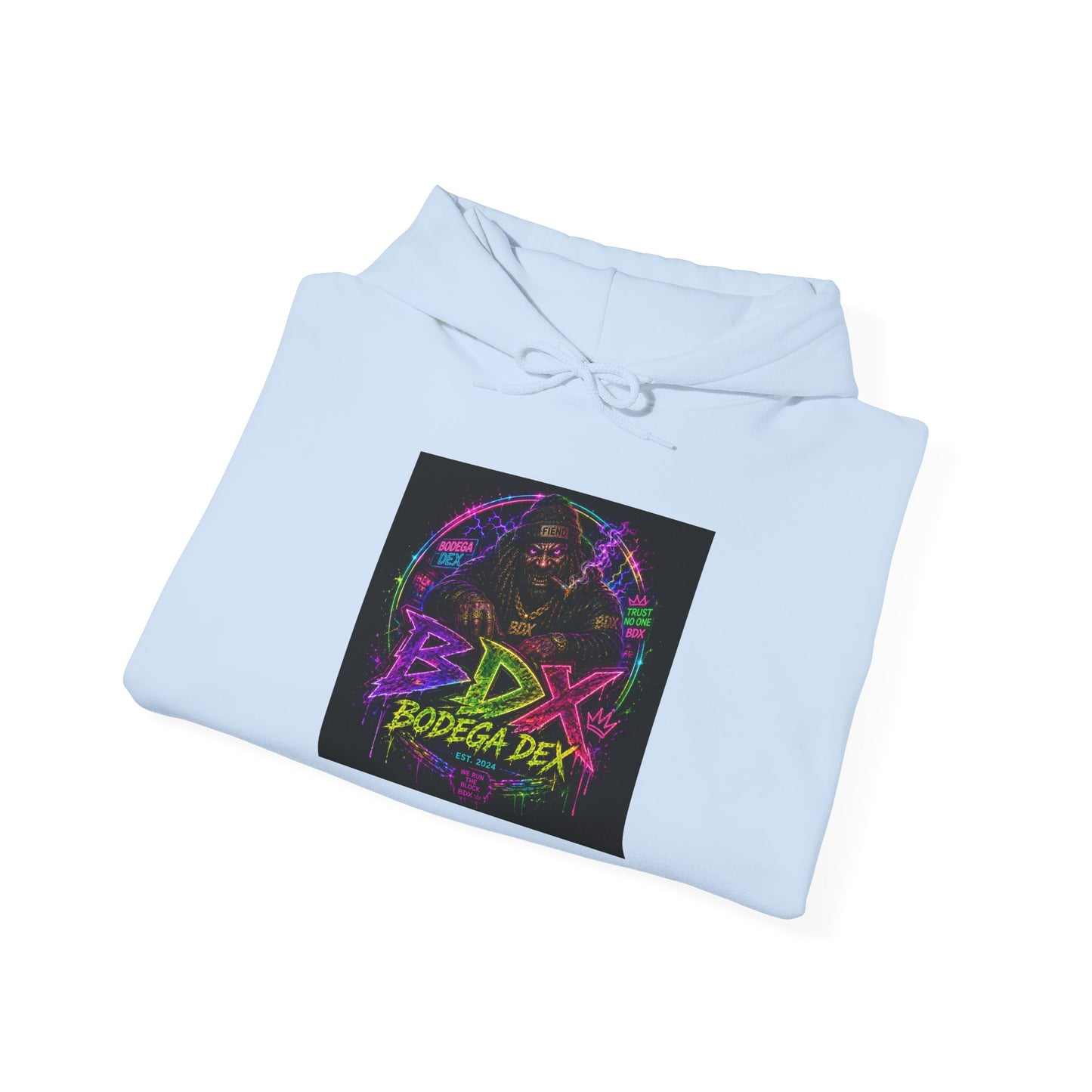 Bodega Dex Official BDX Logo Hoodie — Est. 2026