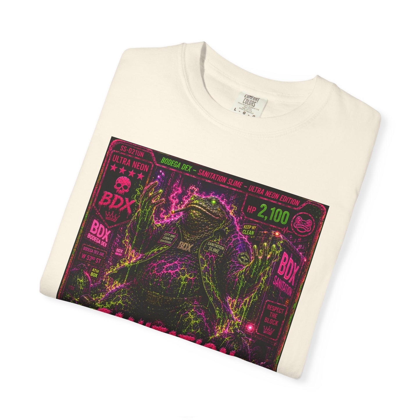 Sanitation Slime Street Clean Edition — Ultra Neon Tier — BDX Tee