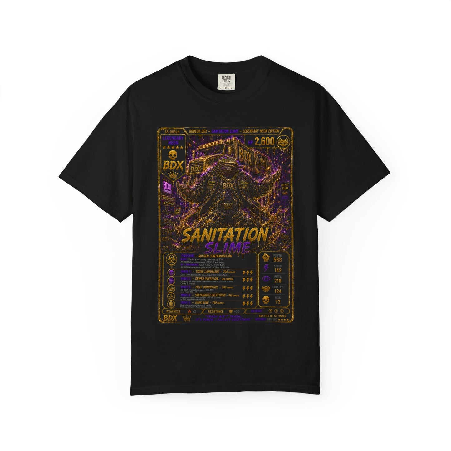 Sanitation Slime Street Clean Edition — Legendary Neon Tier — BDX Tee