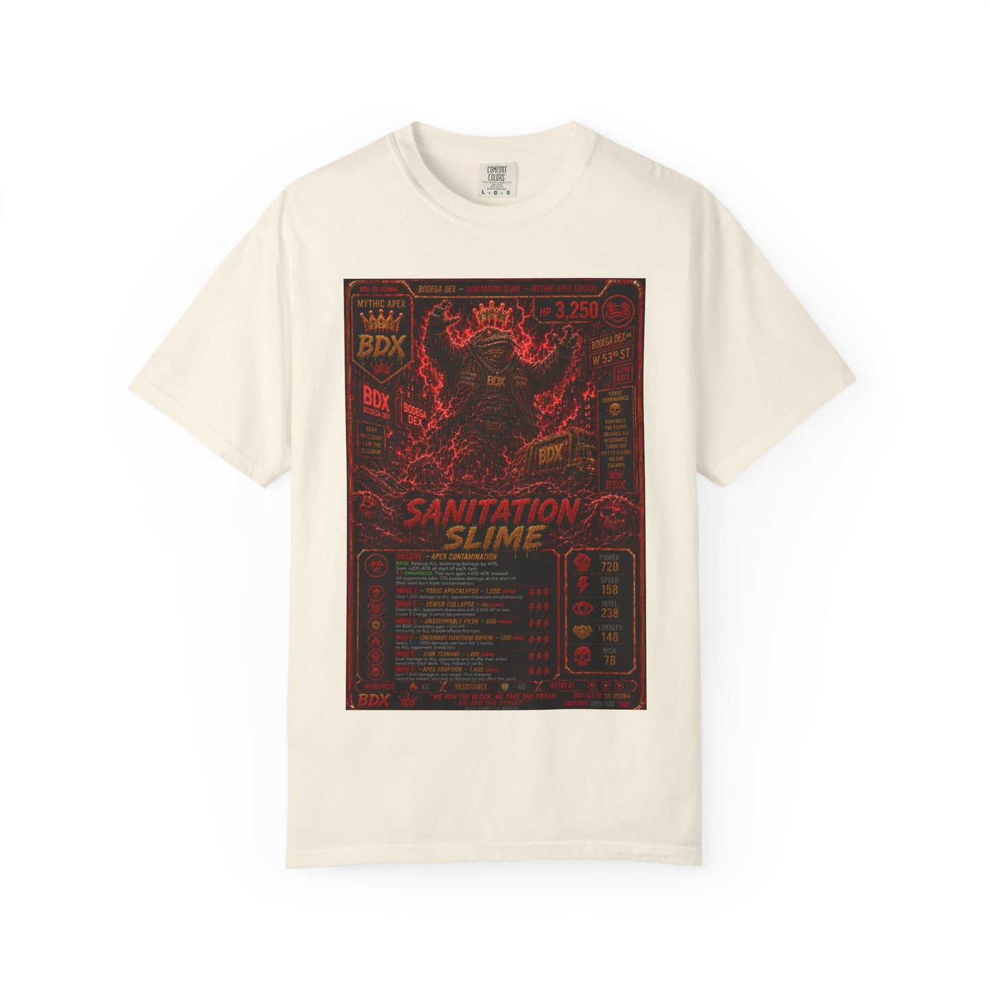 Sanitation Slime Street Clean Edition — Mythic Apex Tier — BDX Tee