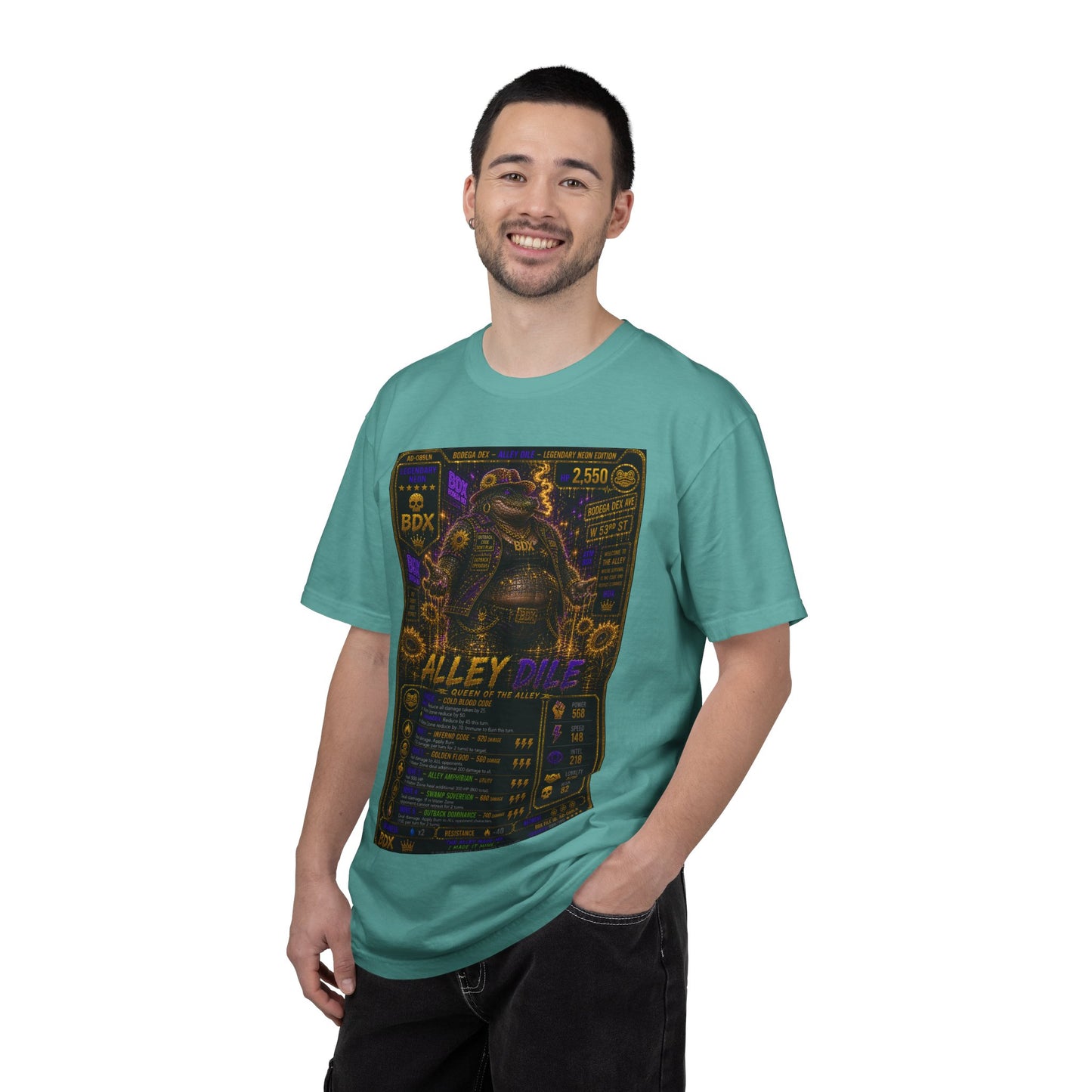 Alley Dile Legendary Neon Queen of the Alley — BDX Tee