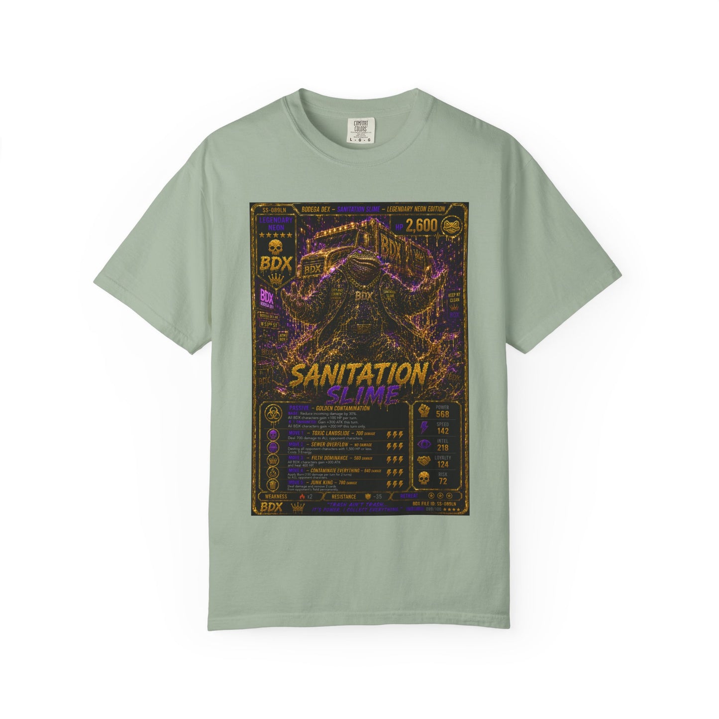 Sanitation Slime Street Clean Edition — Legendary Neon Tier — BDX Tee