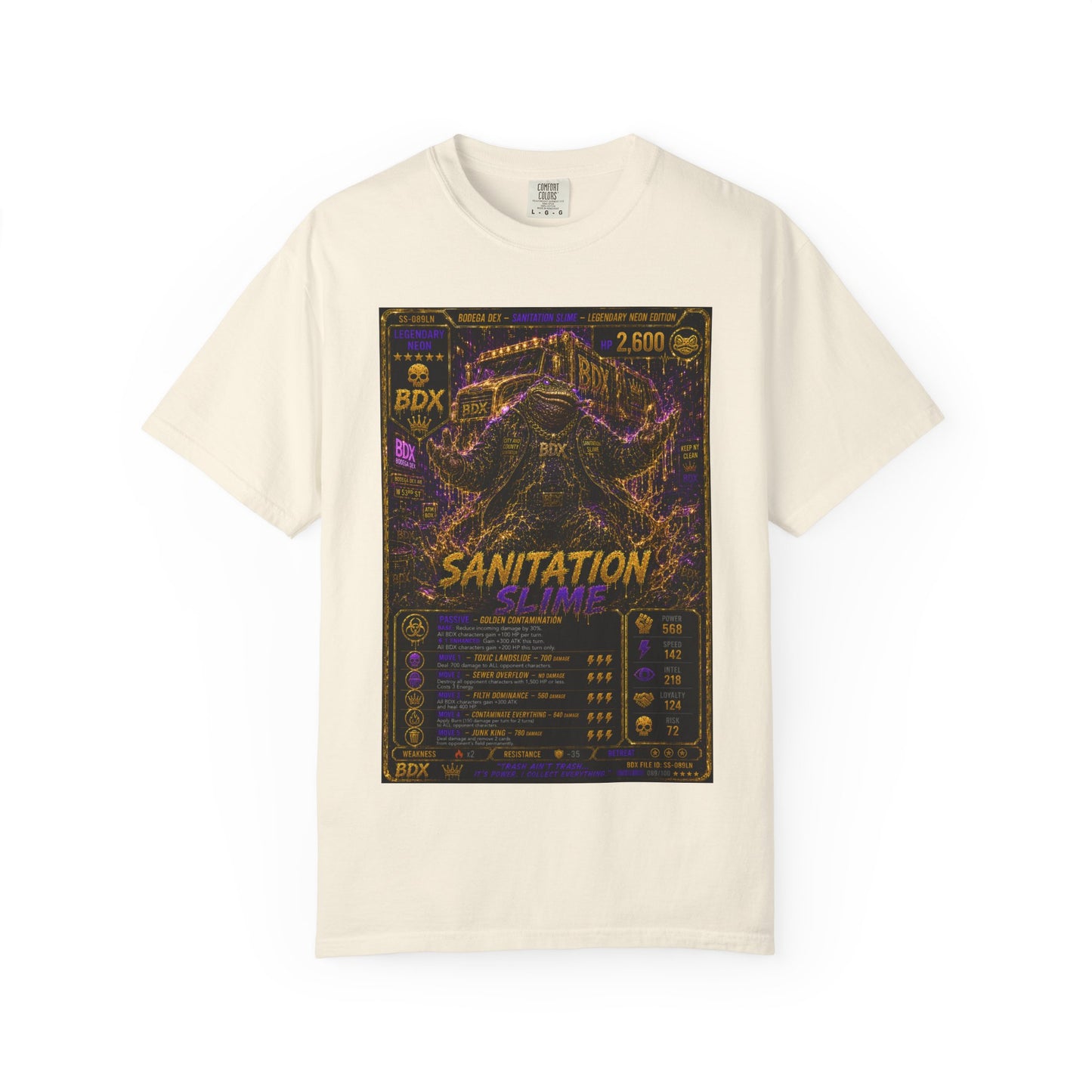 Sanitation Slime Street Clean Edition — Legendary Neon Tier — BDX Tee