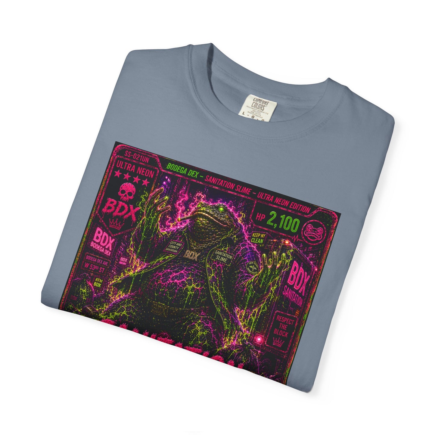 Sanitation Slime Street Clean Edition — Ultra Neon Tier — BDX Tee