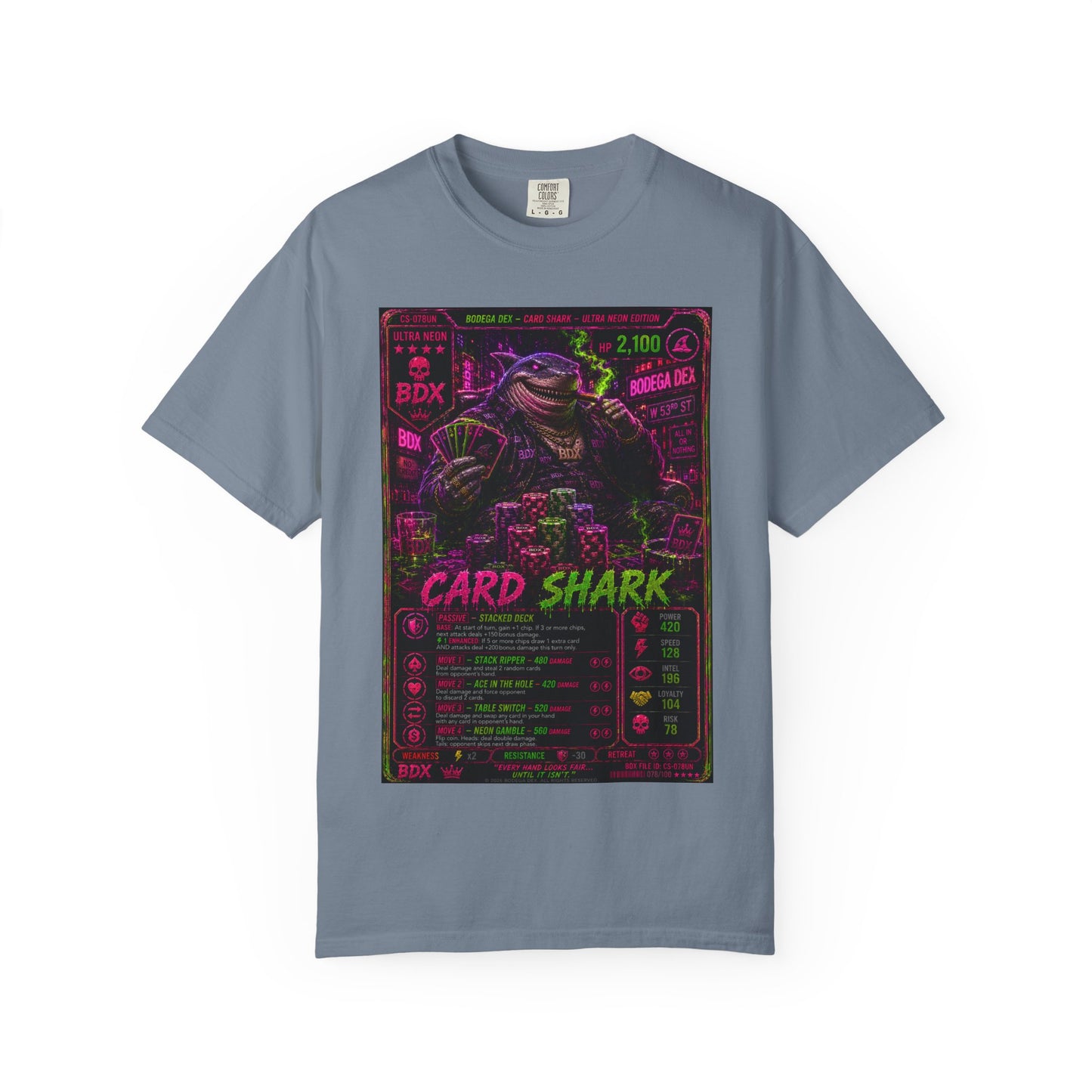 Card Shark Ultra Neon Edition — Ultra Neon Tier — BDX Tee