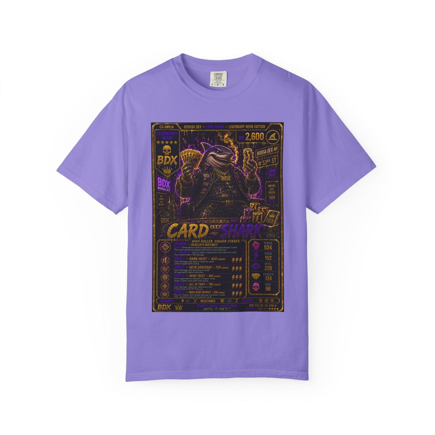 Card Shark Legendary Neon Edition — Legendary Neon Tier — BDX Tee