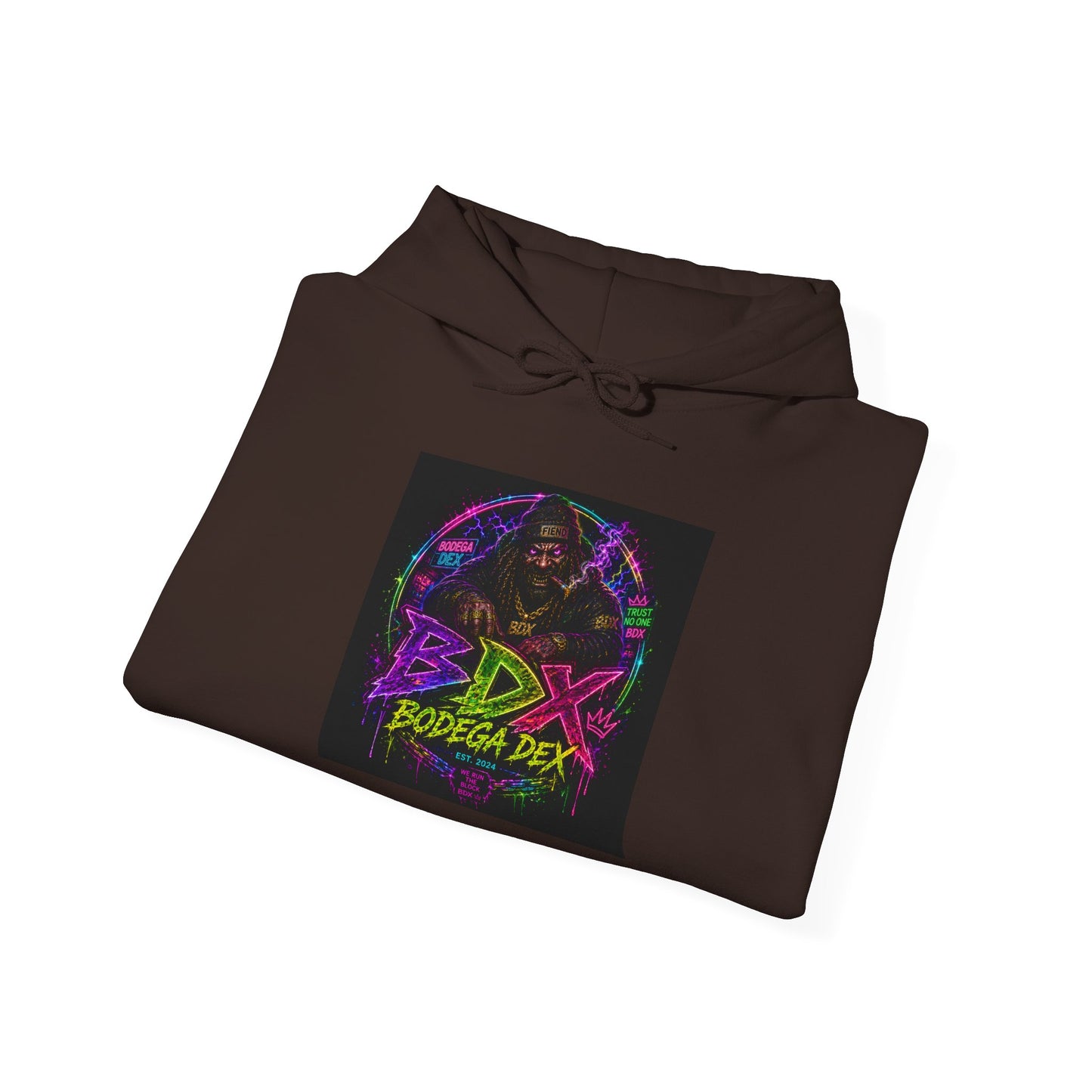 Bodega Dex Official BDX Logo Hoodie — Est. 2026