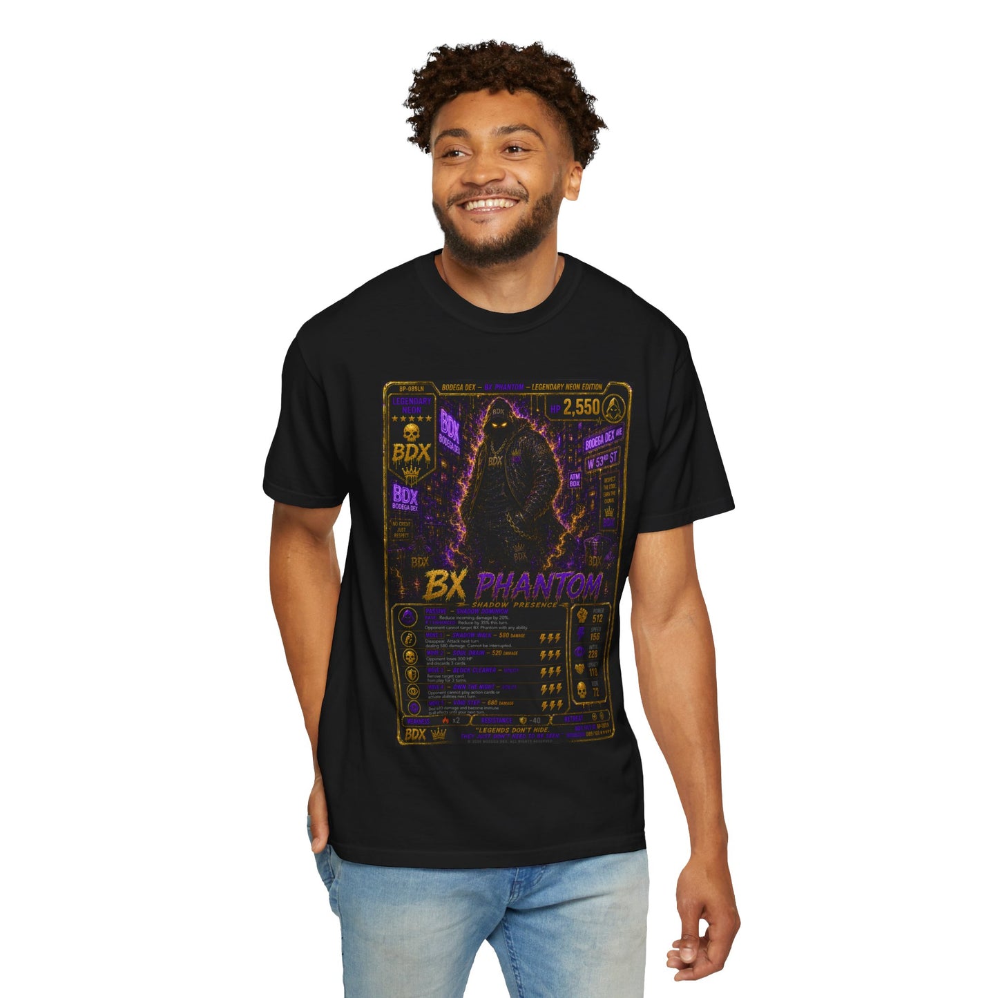 BX Phantom Legendary Neon Shadow Presence — BDX Tee