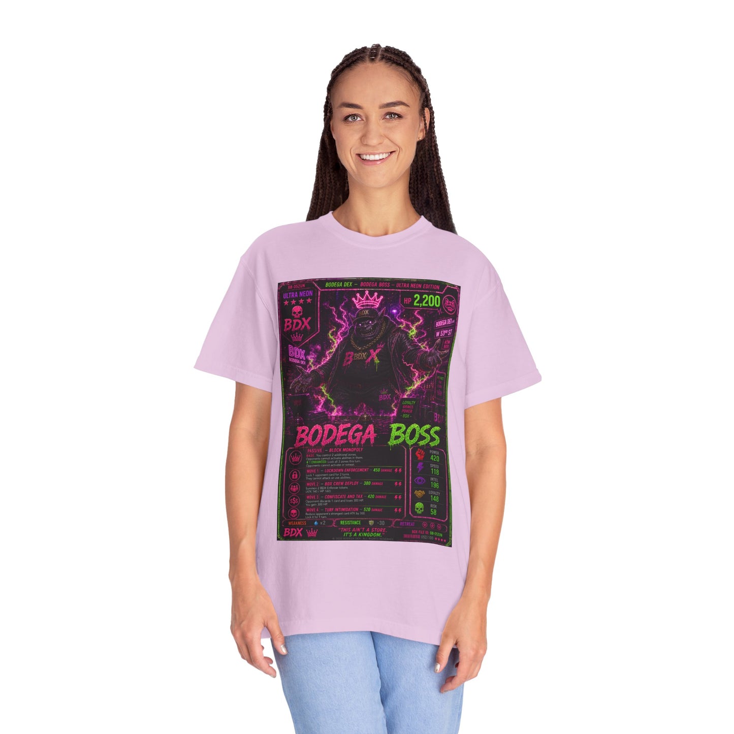 Bodega Boss Ultra Neon Edition — BDX Tee