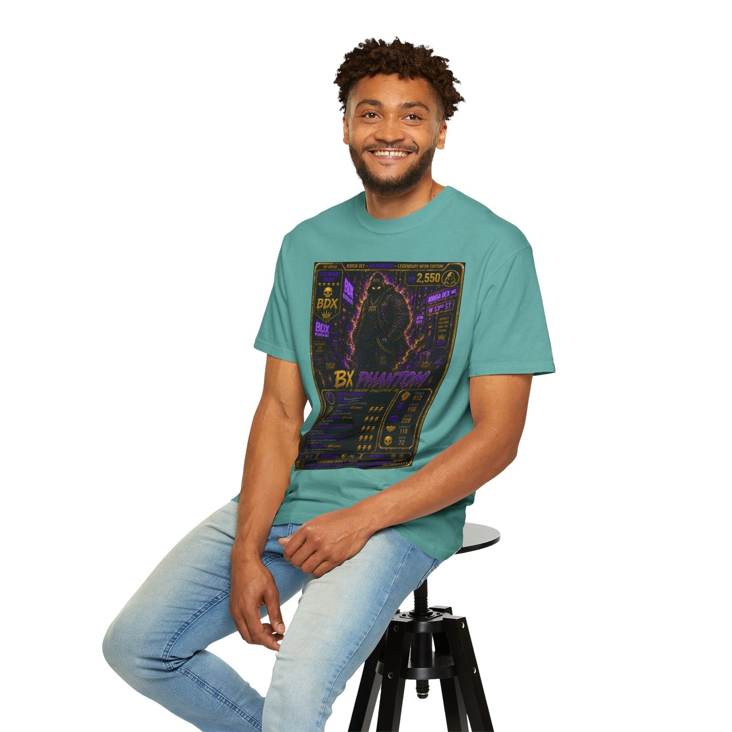 BX Phantom Legendary Neon Shadow Presence — BDX Tee
